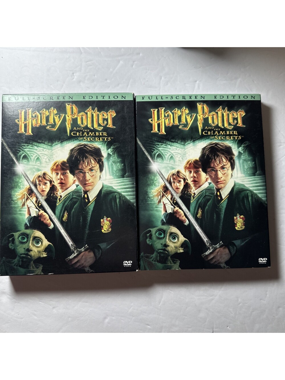 2002, "Harry Potter & the Chamber of Secrets" Set/2 DVDs, Wide-screen Edition